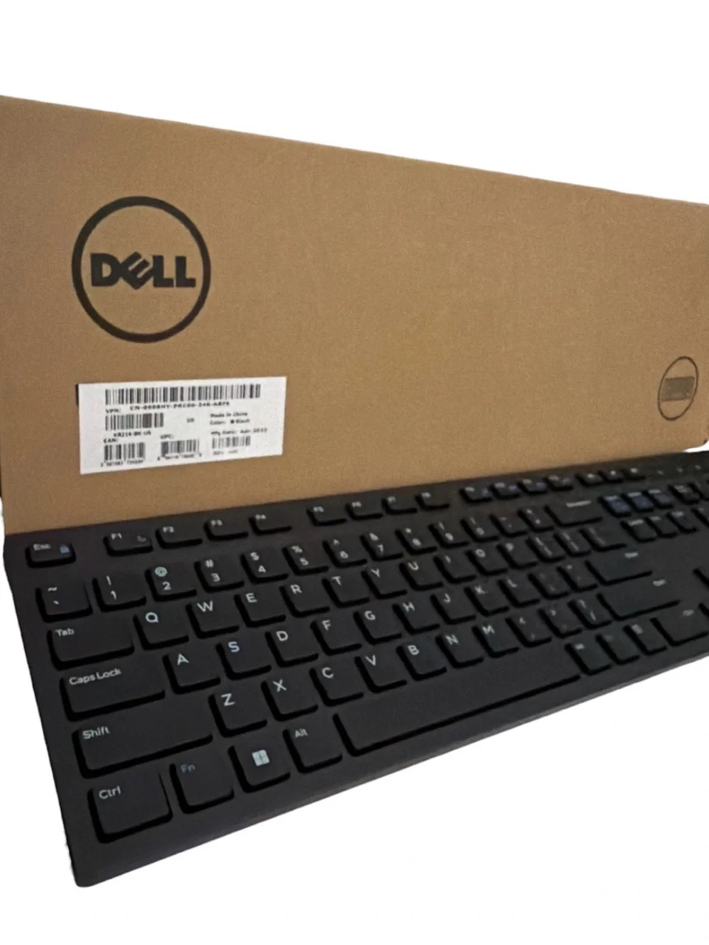 Dell Black USB Wired Full-Size Keyboard with Numeric Keypad